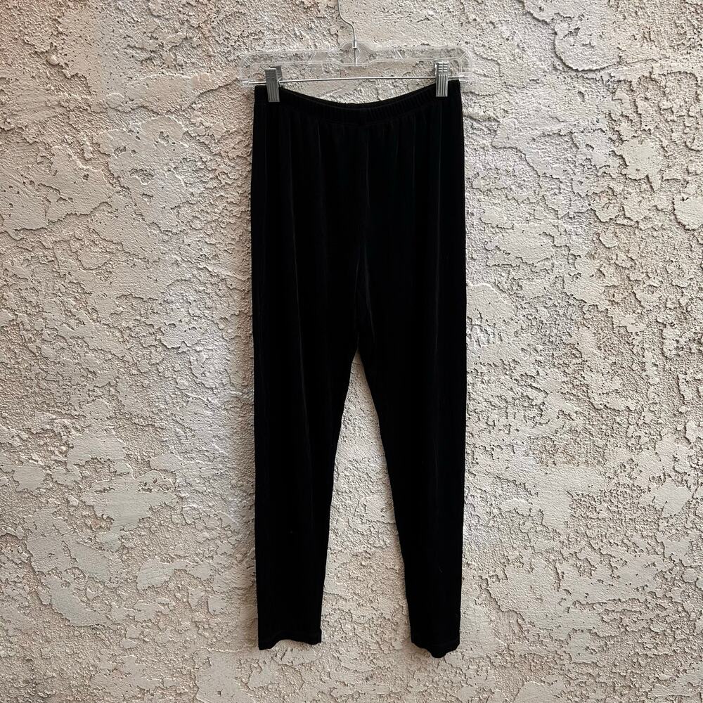 Vintage Chico’s Travelers Black Pull-On Pants Size S/M